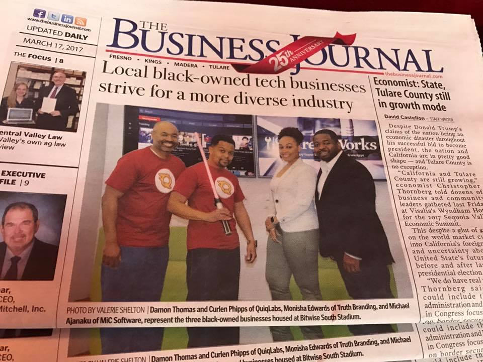 quiq labs in the business journal